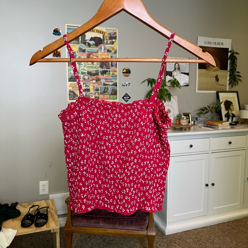 Floral Print Tank Top